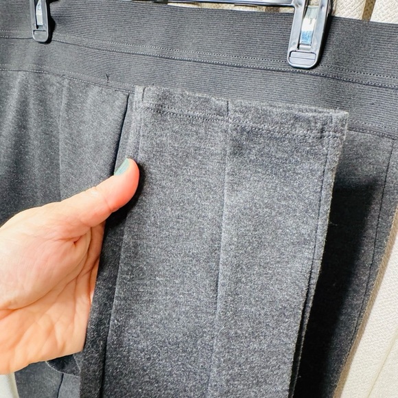 Daisy Fuentes Charcoal Wide Band Leggings XL - Picture 5 of 7